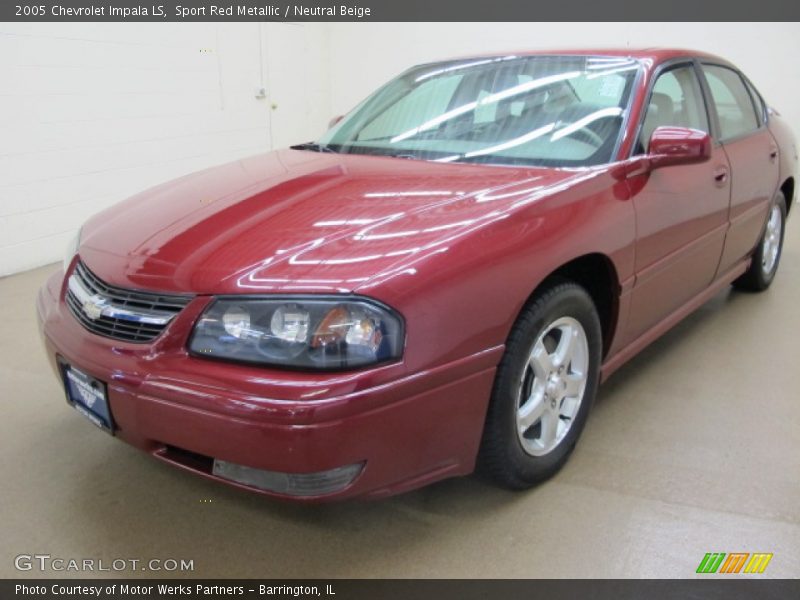 Sport Red Metallic / Neutral Beige 2005 Chevrolet Impala LS
