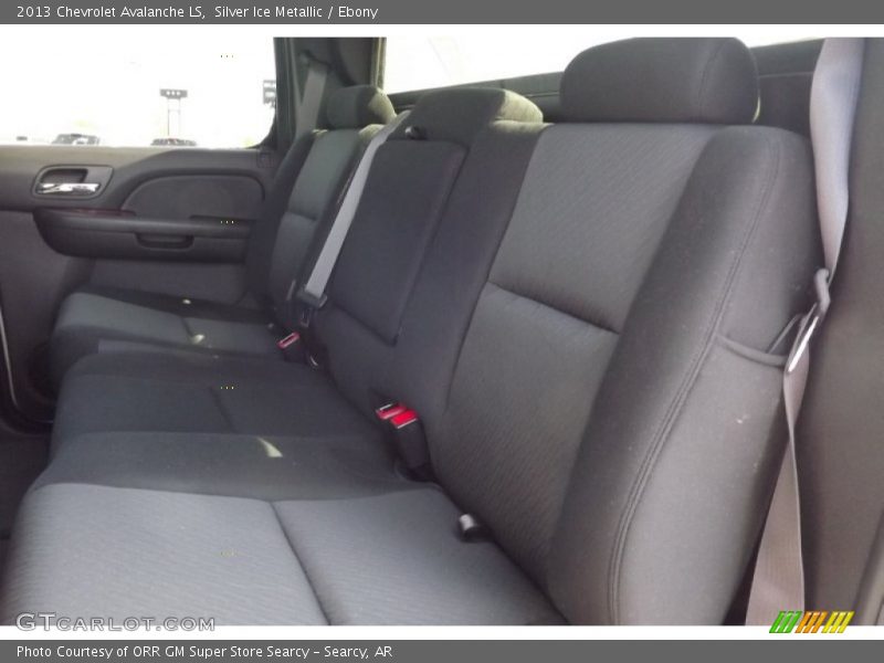 Silver Ice Metallic / Ebony 2013 Chevrolet Avalanche LS