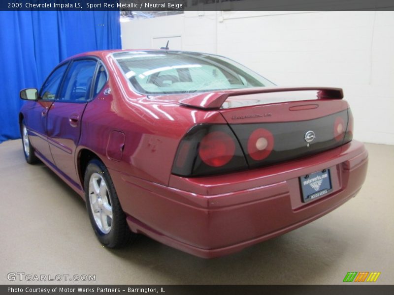 Sport Red Metallic / Neutral Beige 2005 Chevrolet Impala LS