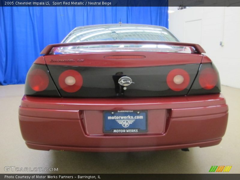 Sport Red Metallic / Neutral Beige 2005 Chevrolet Impala LS