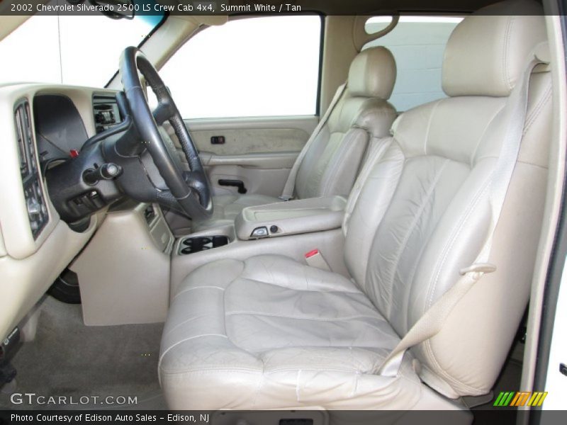  2002 Silverado 2500 LS Crew Cab 4x4 Tan Interior