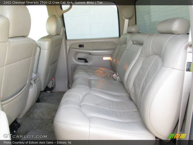 Rear Seat of 2002 Silverado 2500 LS Crew Cab 4x4