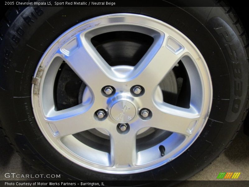 Sport Red Metallic / Neutral Beige 2005 Chevrolet Impala LS
