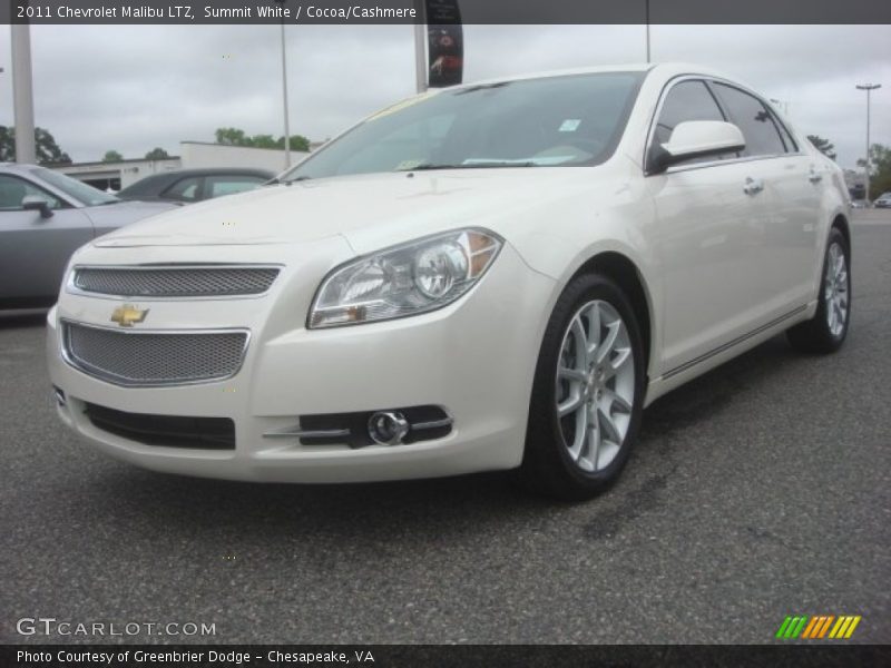 Front 3/4 View of 2011 Malibu LTZ