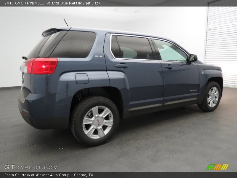 Atlantis Blue Metallic / Jet Black 2013 GMC Terrain SLE