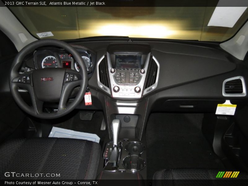 Atlantis Blue Metallic / Jet Black 2013 GMC Terrain SLE