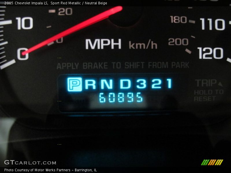 Sport Red Metallic / Neutral Beige 2005 Chevrolet Impala LS
