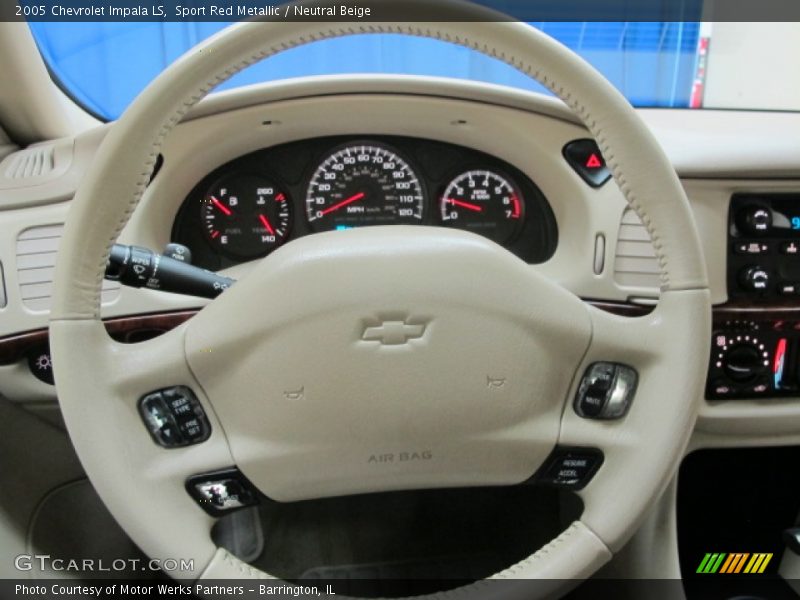 Sport Red Metallic / Neutral Beige 2005 Chevrolet Impala LS