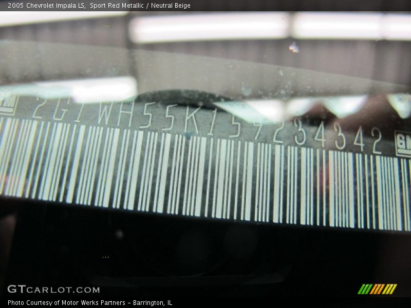 Sport Red Metallic / Neutral Beige 2005 Chevrolet Impala LS