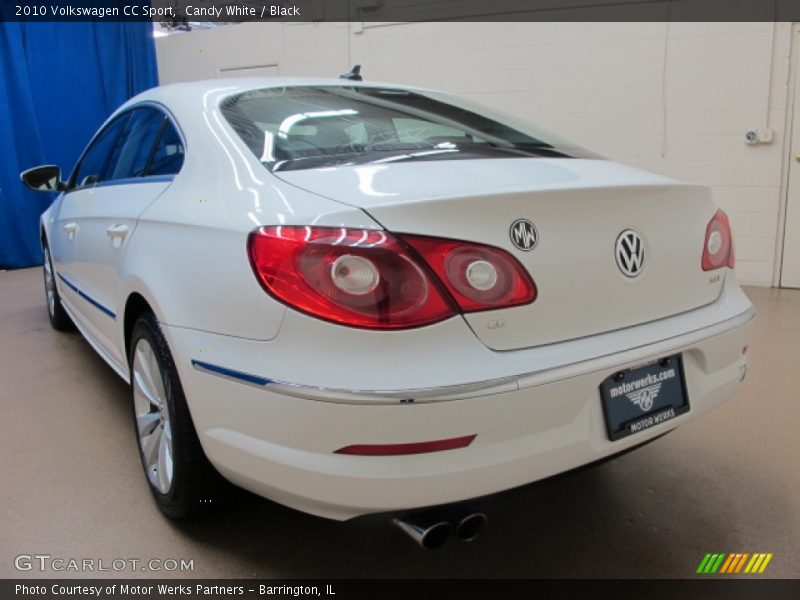 Candy White / Black 2010 Volkswagen CC Sport