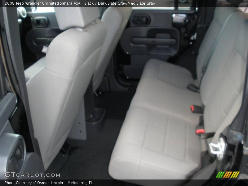 Black / Dark Slate Gray/Med Slate Gray 2008 Jeep Wrangler Unlimited Sahara 4x4