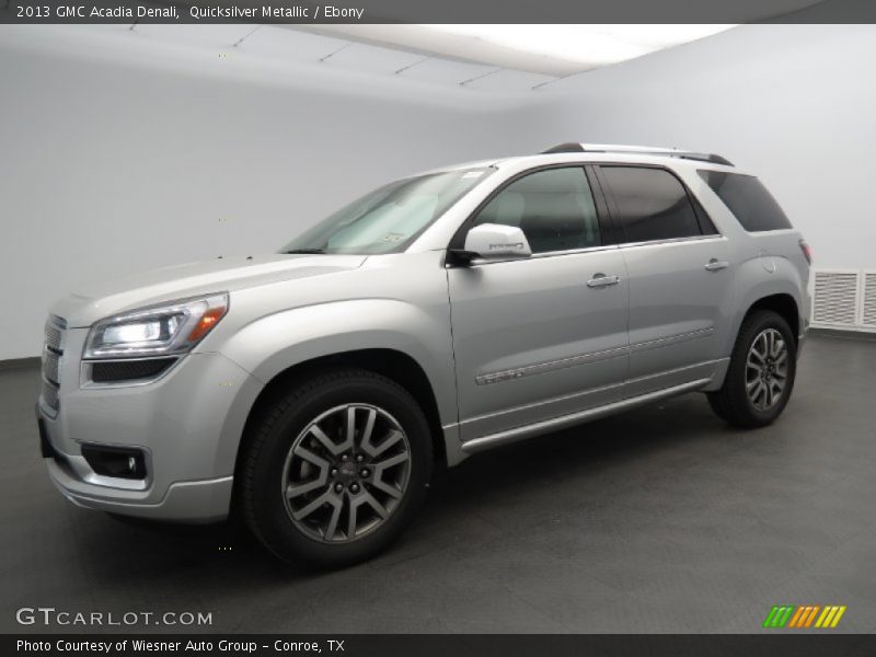 Quicksilver Metallic / Ebony 2013 GMC Acadia Denali