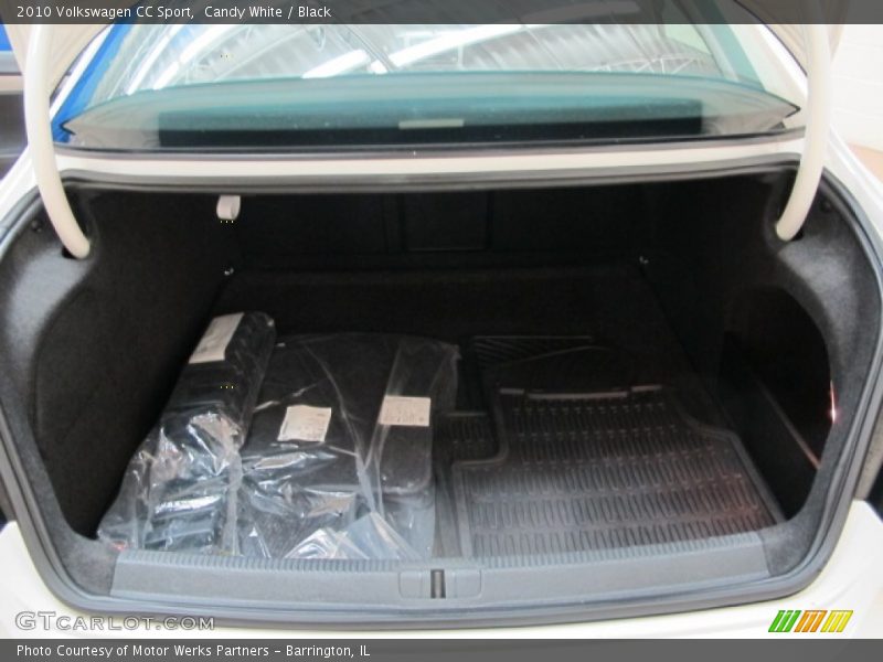 Candy White / Black 2010 Volkswagen CC Sport