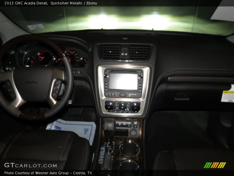 Quicksilver Metallic / Ebony 2013 GMC Acadia Denali