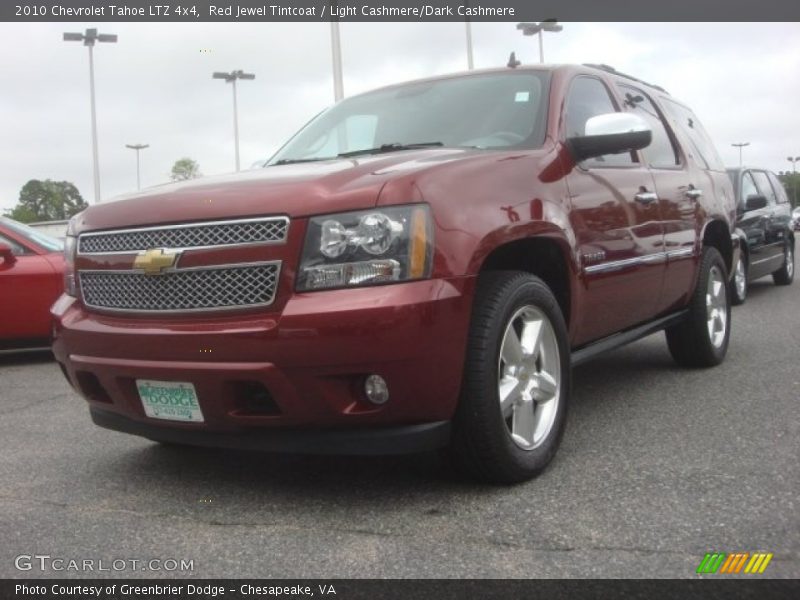 Red Jewel Tintcoat / Light Cashmere/Dark Cashmere 2010 Chevrolet Tahoe LTZ 4x4