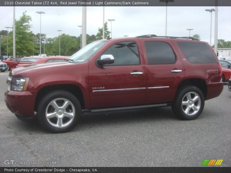 Red Jewel Tintcoat / Light Cashmere/Dark Cashmere 2010 Chevrolet Tahoe LTZ 4x4