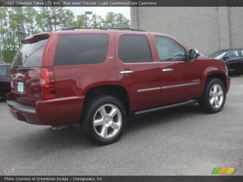 Red Jewel Tintcoat / Light Cashmere/Dark Cashmere 2010 Chevrolet Tahoe LTZ 4x4