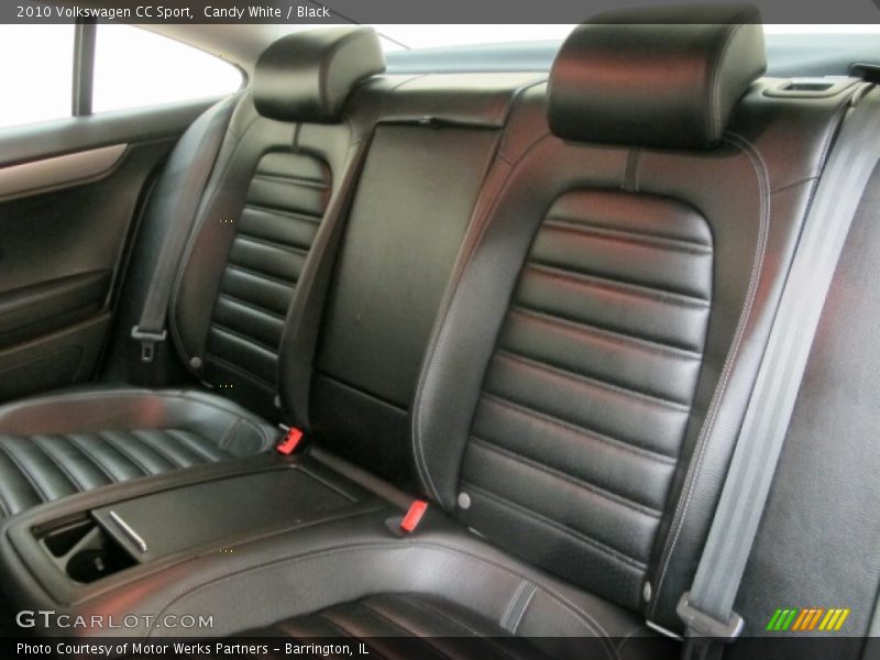 Candy White / Black 2010 Volkswagen CC Sport