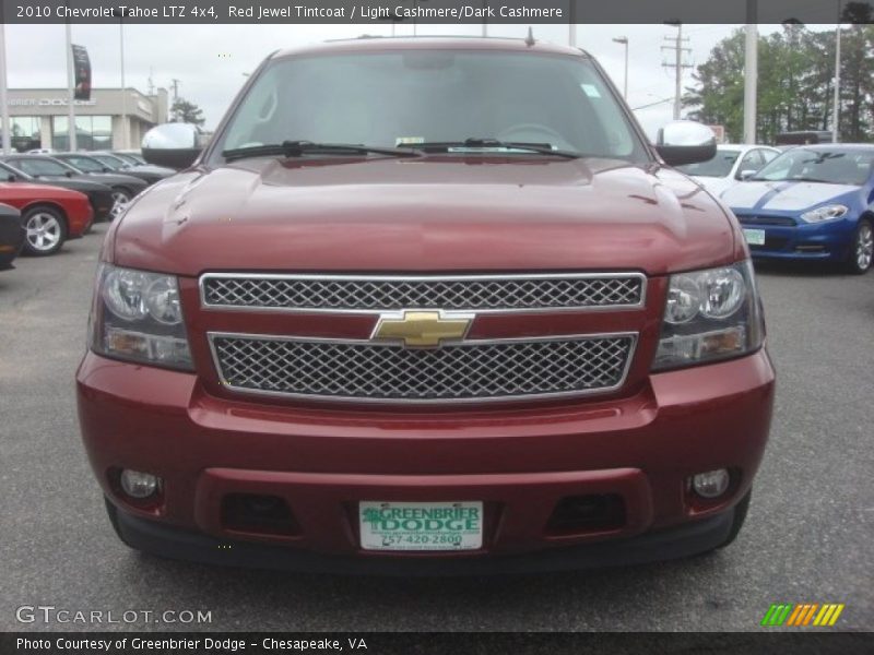 Red Jewel Tintcoat / Light Cashmere/Dark Cashmere 2010 Chevrolet Tahoe LTZ 4x4