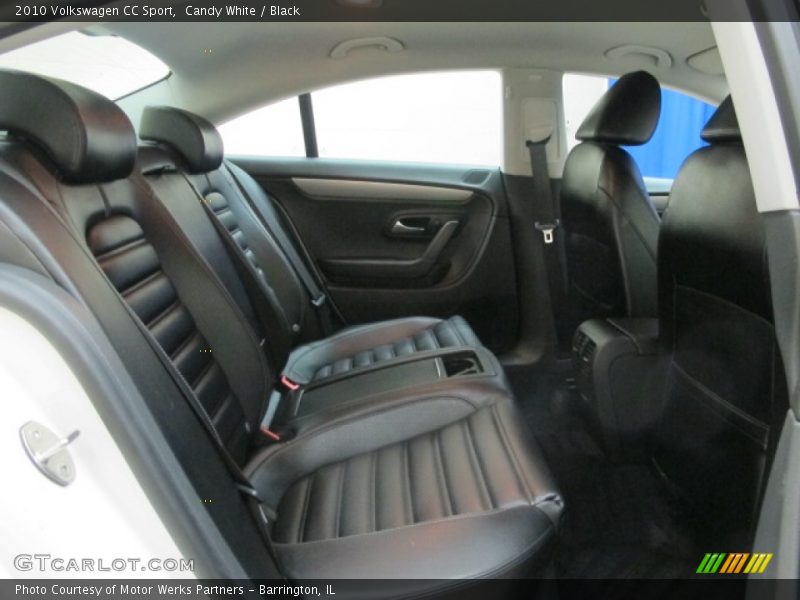 Candy White / Black 2010 Volkswagen CC Sport