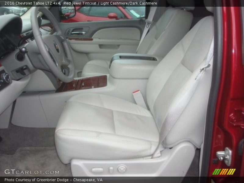 Red Jewel Tintcoat / Light Cashmere/Dark Cashmere 2010 Chevrolet Tahoe LTZ 4x4
