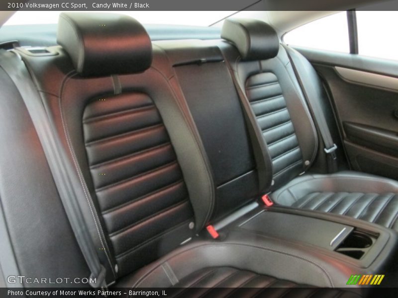 Candy White / Black 2010 Volkswagen CC Sport