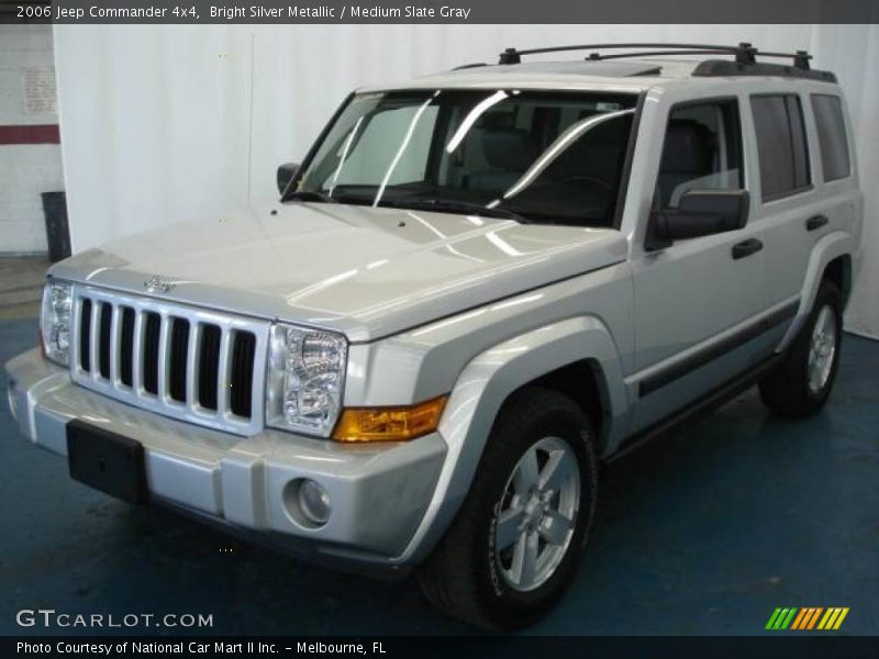 Bright Silver Metallic / Medium Slate Gray 2006 Jeep Commander 4x4