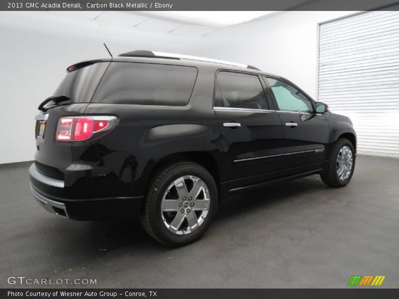 Carbon Black Metallic / Ebony 2013 GMC Acadia Denali