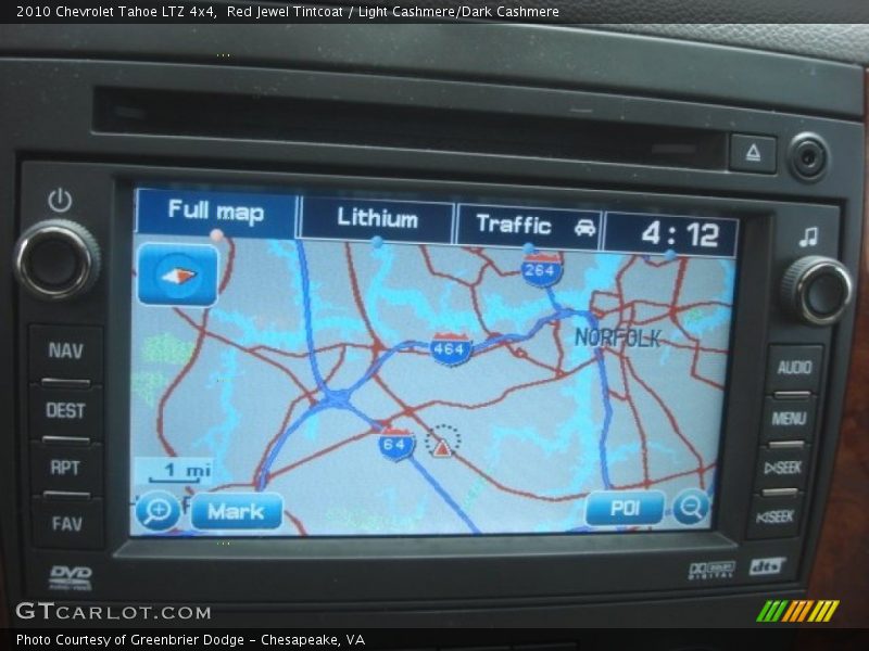 Red Jewel Tintcoat / Light Cashmere/Dark Cashmere 2010 Chevrolet Tahoe LTZ 4x4