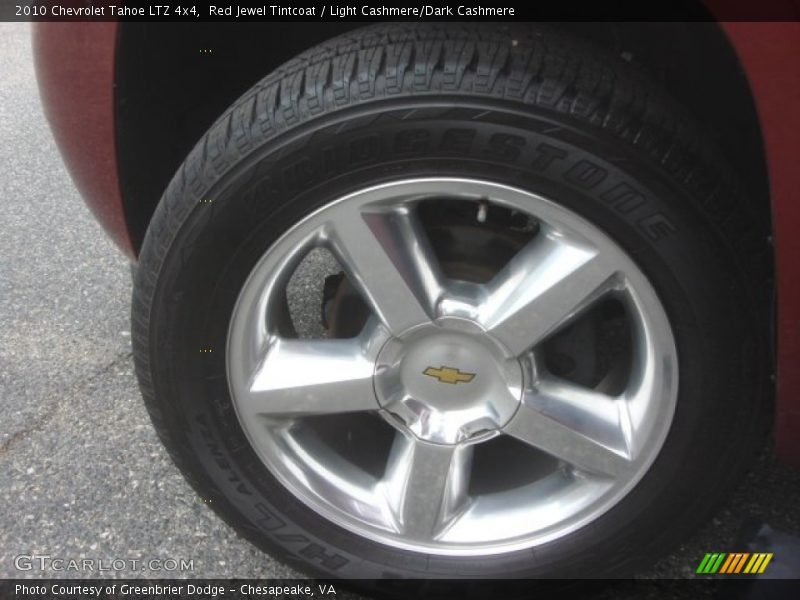 Red Jewel Tintcoat / Light Cashmere/Dark Cashmere 2010 Chevrolet Tahoe LTZ 4x4