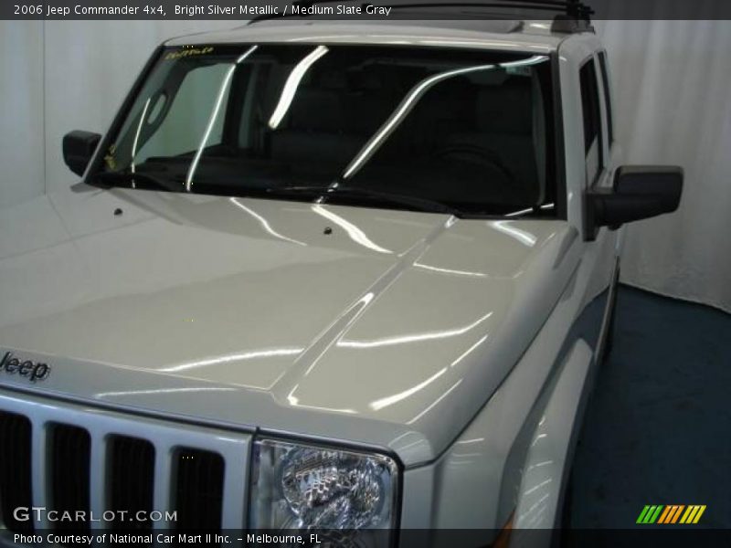 Bright Silver Metallic / Medium Slate Gray 2006 Jeep Commander 4x4