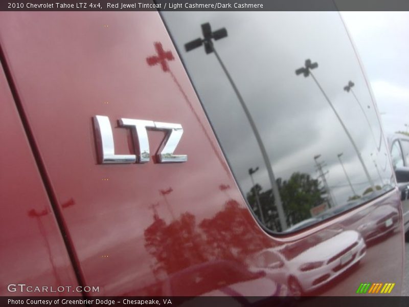 Red Jewel Tintcoat / Light Cashmere/Dark Cashmere 2010 Chevrolet Tahoe LTZ 4x4