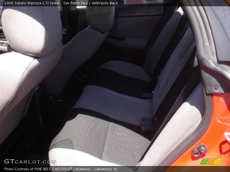 San Remo Red / Anthracite Black 2006 Subaru Impreza 2.5i Sedan