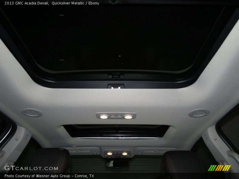 Quicksilver Metallic / Ebony 2013 GMC Acadia Denali