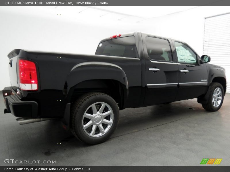 Onyx Black / Ebony 2013 GMC Sierra 1500 Denali Crew Cab