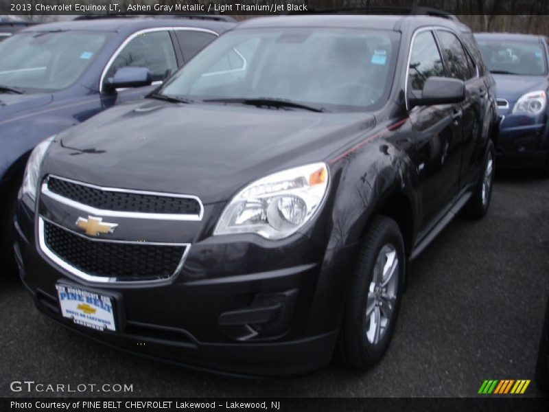 Ashen Gray Metallic / Light Titanium/Jet Black 2013 Chevrolet Equinox LT