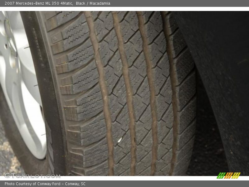 Black / Macadamia 2007 Mercedes-Benz ML 350 4Matic