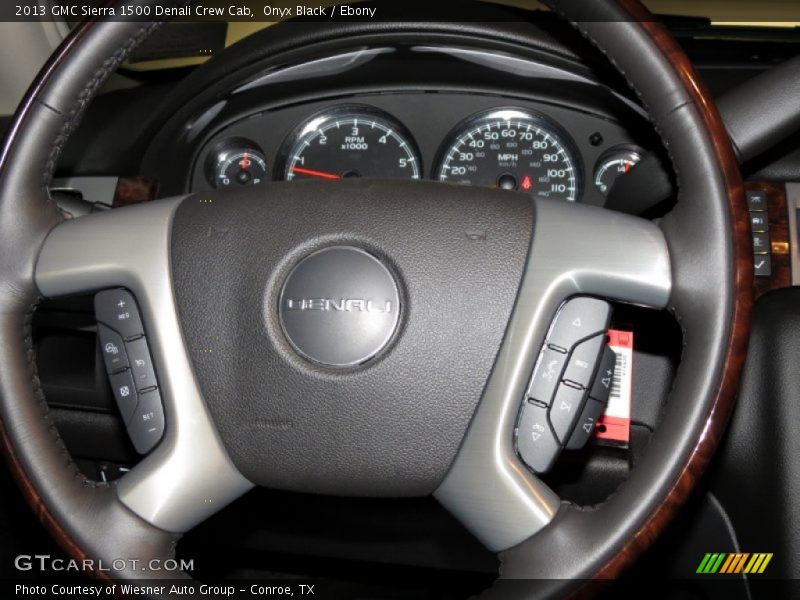  2013 Sierra 1500 Denali Crew Cab Steering Wheel