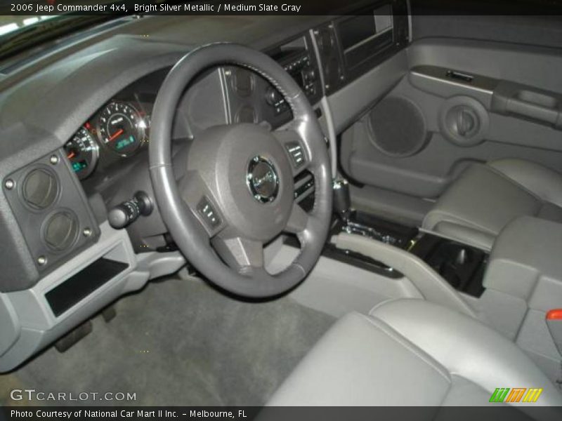 Bright Silver Metallic / Medium Slate Gray 2006 Jeep Commander 4x4