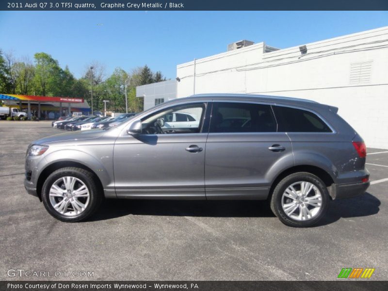 Graphite Grey Metallic / Black 2011 Audi Q7 3.0 TFSI quattro