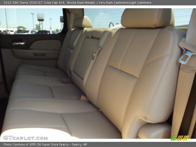 Mocha Steel Metallic / Very Dark Cashmere/Light Cashmere 2013 GMC Sierra 1500 SLT Crew Cab 4x4