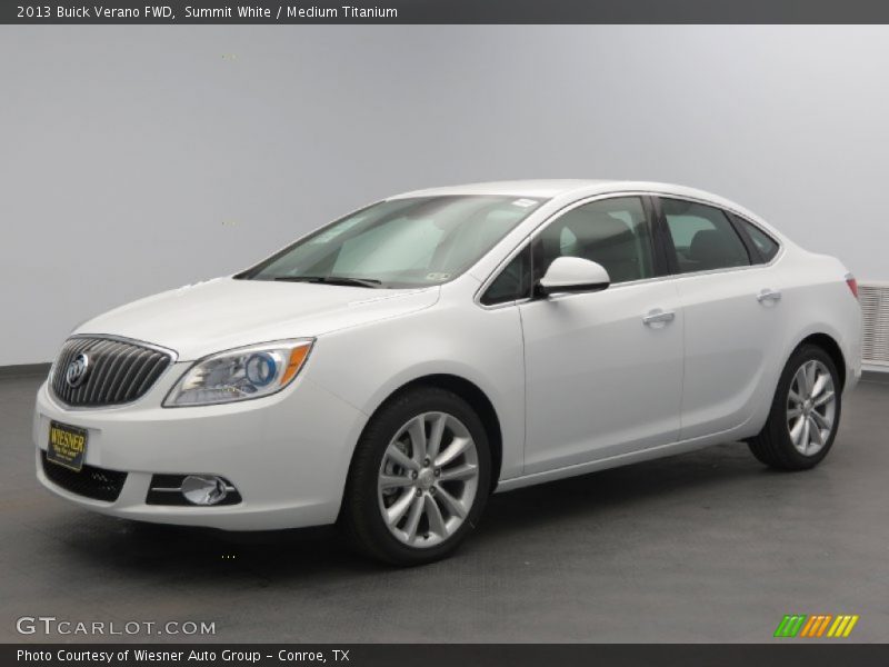 Summit White / Medium Titanium 2013 Buick Verano FWD