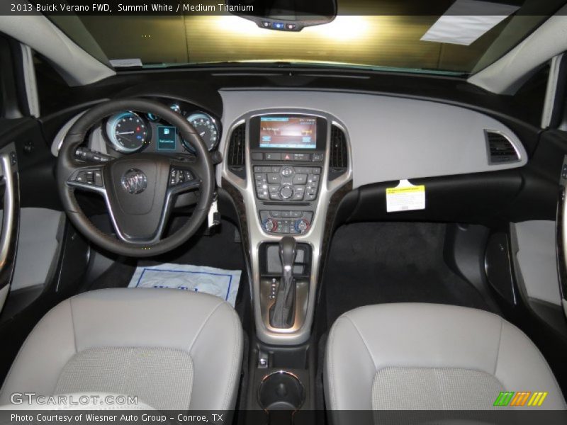 Summit White / Medium Titanium 2013 Buick Verano FWD