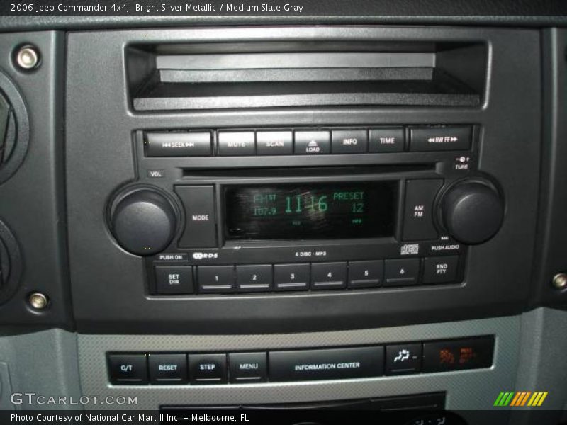 Bright Silver Metallic / Medium Slate Gray 2006 Jeep Commander 4x4