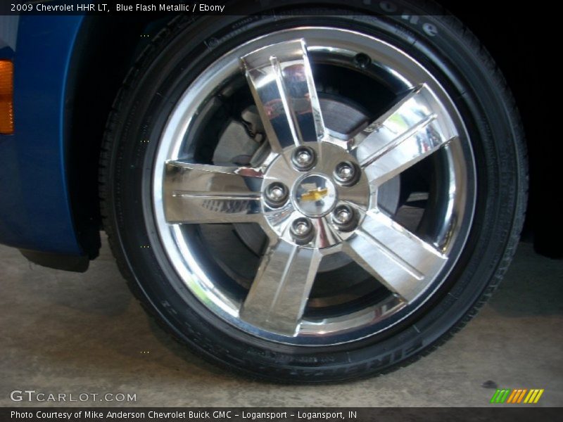 Blue Flash Metallic / Ebony 2009 Chevrolet HHR LT