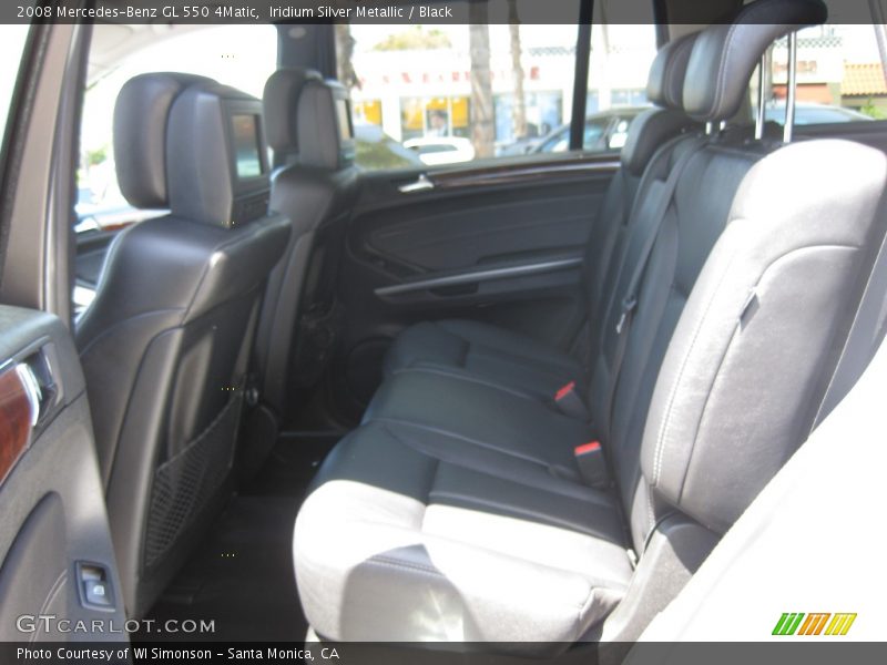 Iridium Silver Metallic / Black 2008 Mercedes-Benz GL 550 4Matic