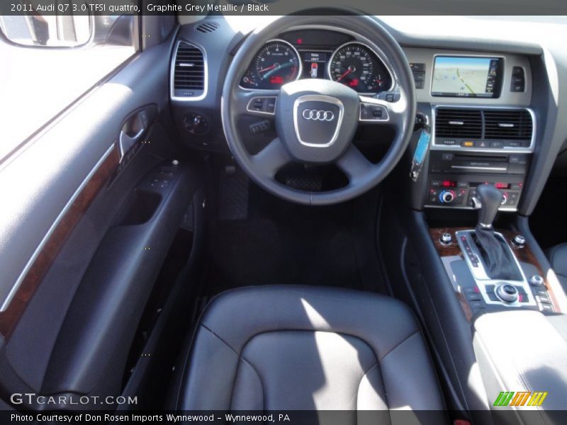 Graphite Grey Metallic / Black 2011 Audi Q7 3.0 TFSI quattro