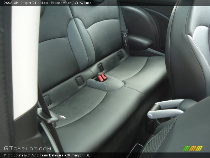 Pepper White / Grey/Black 2008 Mini Cooper S Hardtop