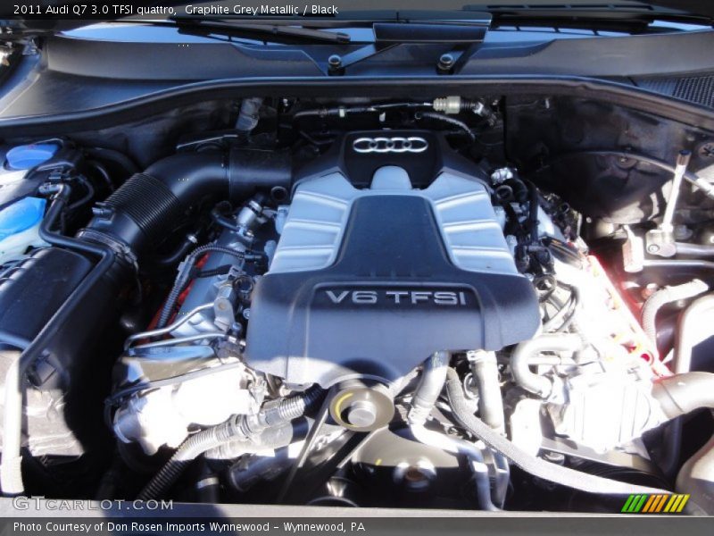 Graphite Grey Metallic / Black 2011 Audi Q7 3.0 TFSI quattro
