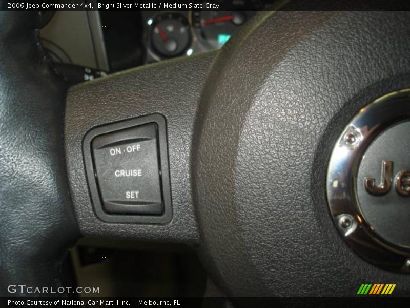 Bright Silver Metallic / Medium Slate Gray 2006 Jeep Commander 4x4